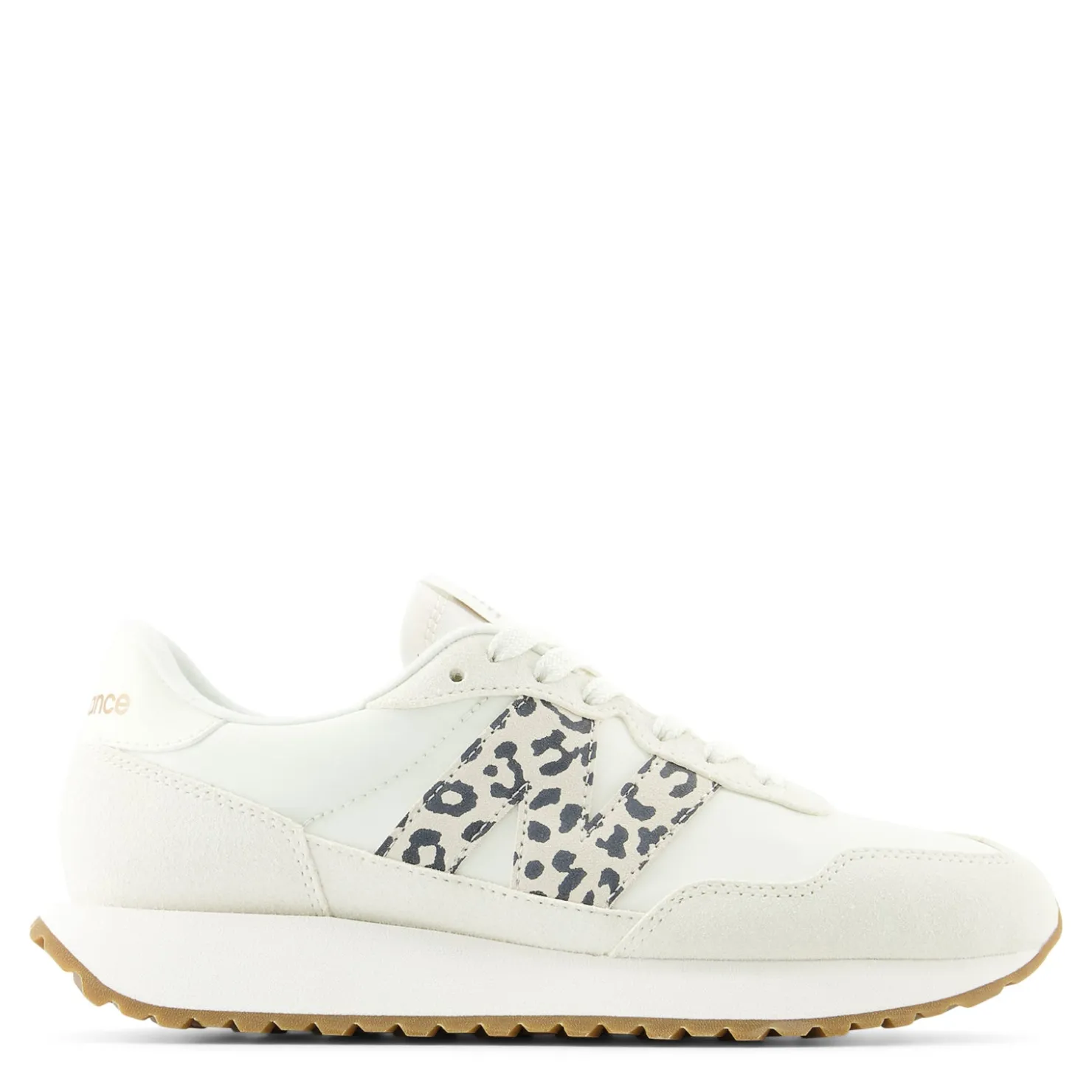 Fashion & Street*New Balance Women's , 237 Sneaker Sea Salt Black Gold Metalic