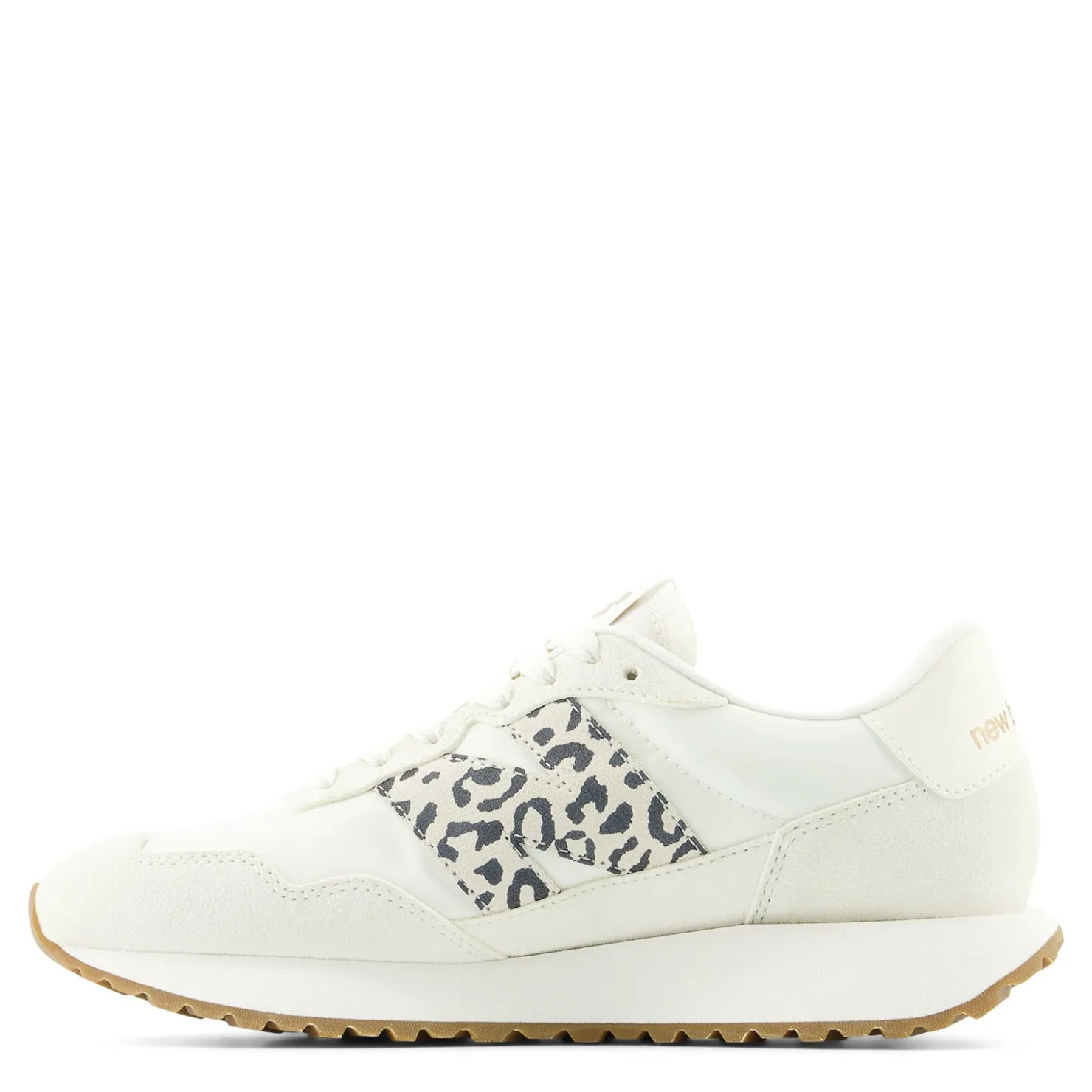 Fashion & Street*New Balance Women's , 237 Sneaker Sea Salt Black Gold Metalic
