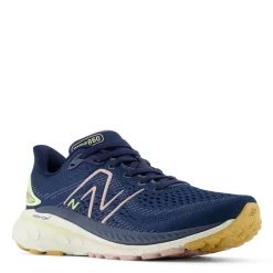 Running*New Balance Women's , Fresh Foam X 860v13 Running Shoe Navy/Orb Pink/Vintage Indigo