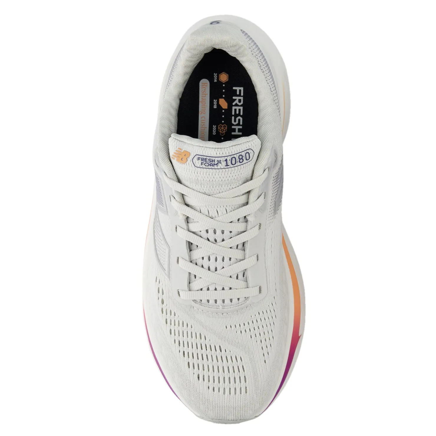 Running*New Balance Women's , 1080v14 Fresh Foam X Running Shoe Grey Matter/Silver Metallic/Inkwell
