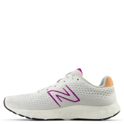 Running*New Balance Women's , 520v8 Running Shoe Grey Matter/Purple Fuchsia/Copper