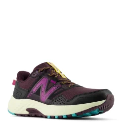 Running*New Balance Women's , WT410V8 Trail Running Shoe Fuchsia Purple/Black/Ambient Light