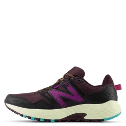 Running*New Balance Women's , WT410V8 Trail Running Shoe Fuchsia Purple/Black/Ambient Light