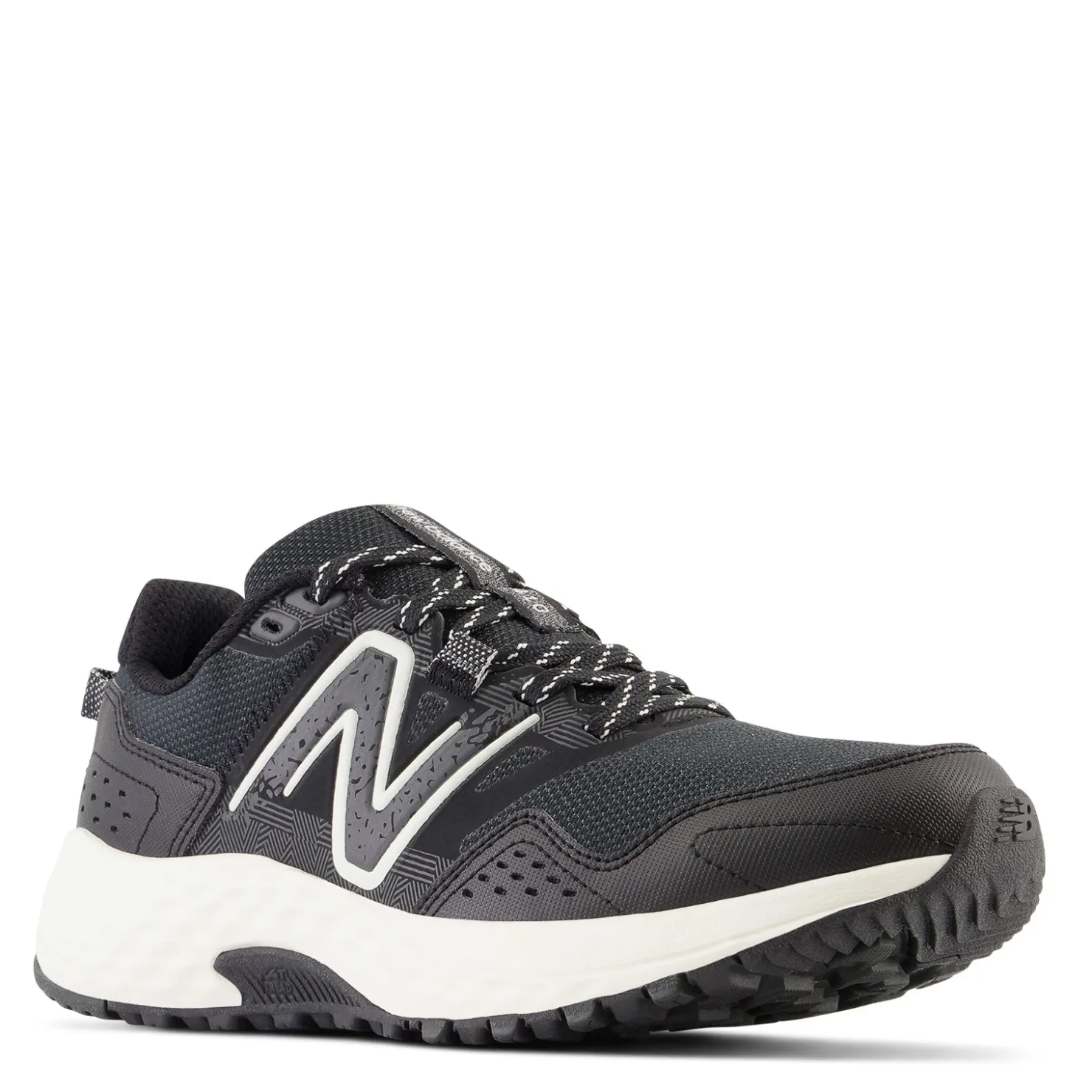 Trail & Hiking*New Balance Women's , WT410V8 Trail Running Shoe Blacktop / Seasalt