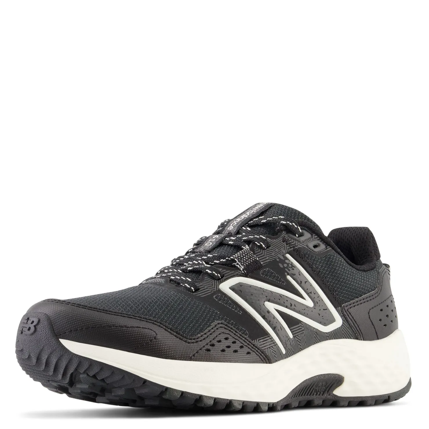 Trail & Hiking*New Balance Women's , WT410V8 Trail Running Shoe Blacktop / Seasalt