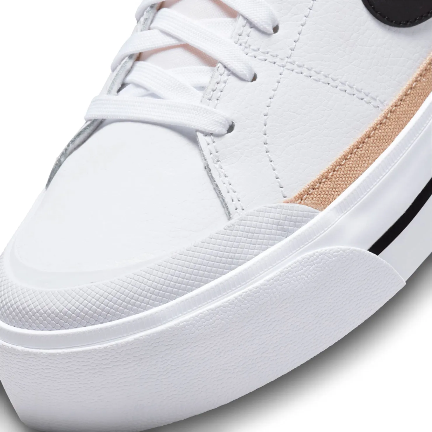 Fashion & Street*Nike Women's , Court Legacy Lift Platform Sneaker White/Black- Hemp