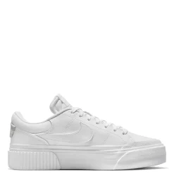 Fashion & Street*Nike Women's , Court Legacy Lift Platform Sneaker White/White/White