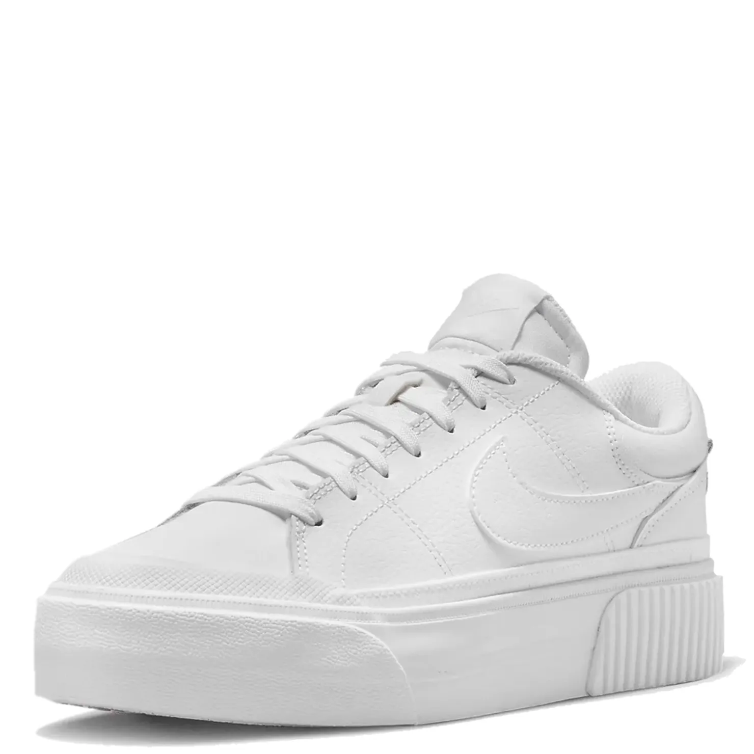 Fashion & Street*Nike Women's , Court Legacy Lift Platform Sneaker White/White/White
