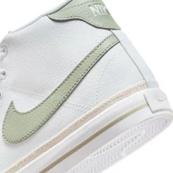 Fashion & Street*Nike Women's , Court Legacy Mid Next Nature Sneaker White/Jade Horizon-Phantom