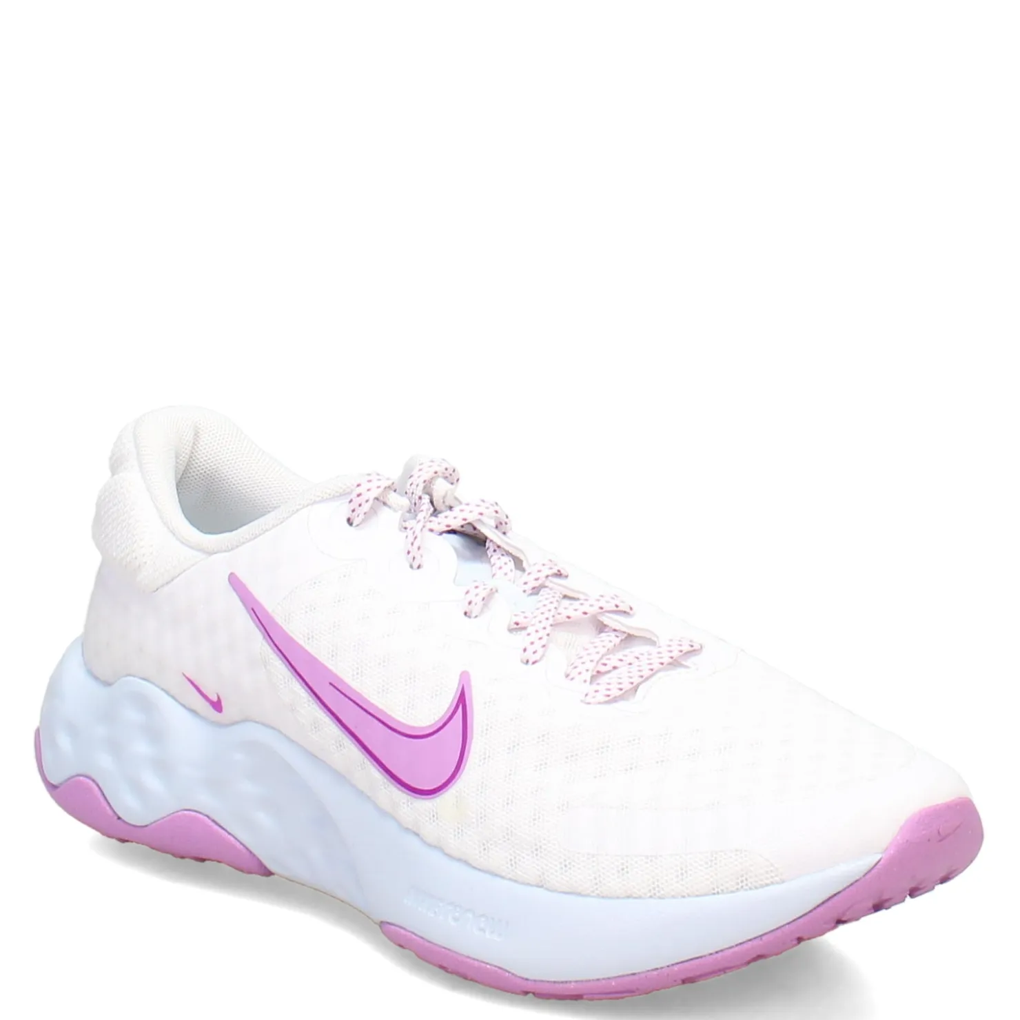 Running*Nike Women's , Renew Ride 3 Running Shoe White/Fuchsia/Blue