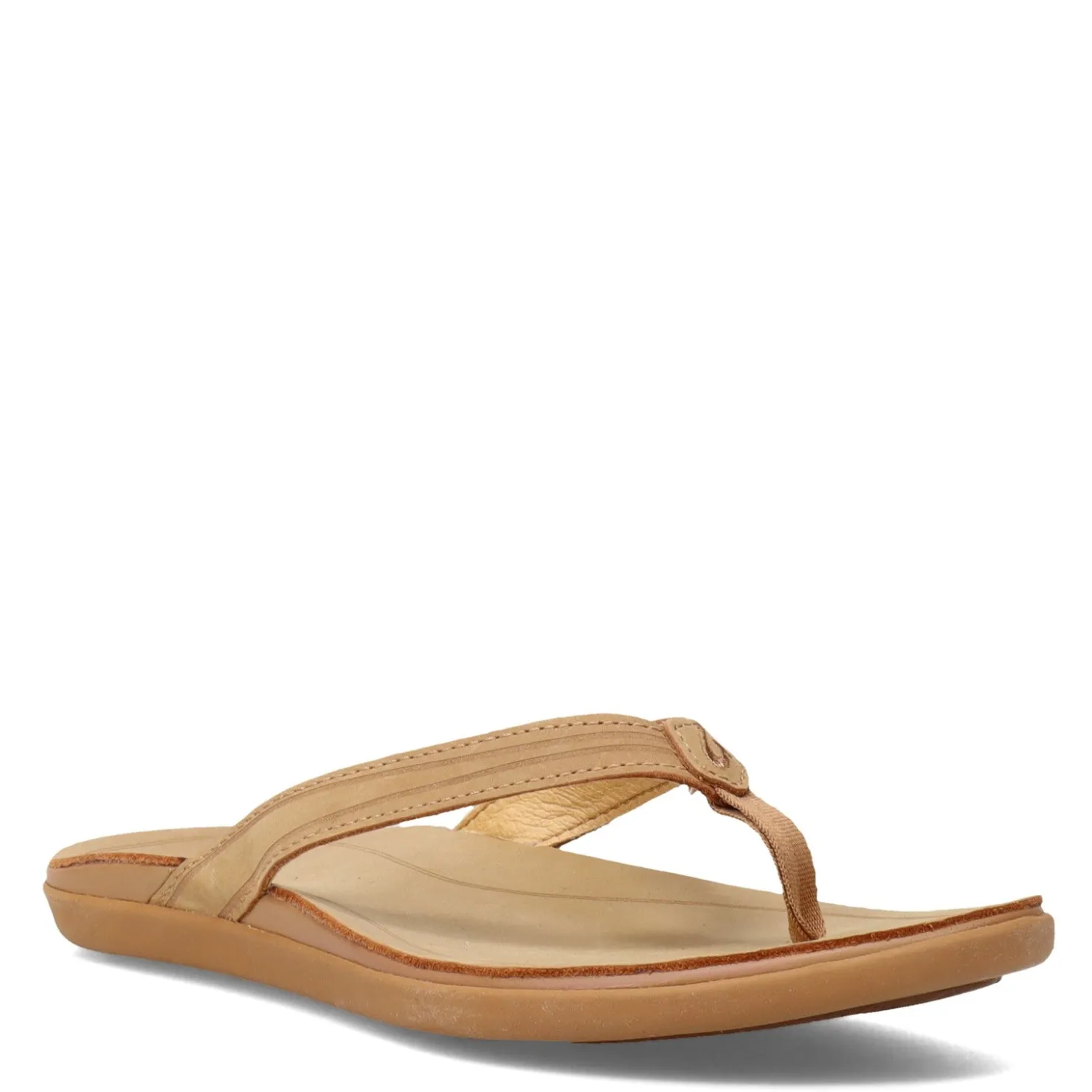 Flip Flops*OluKai Women's , Aukai Sandal Tan