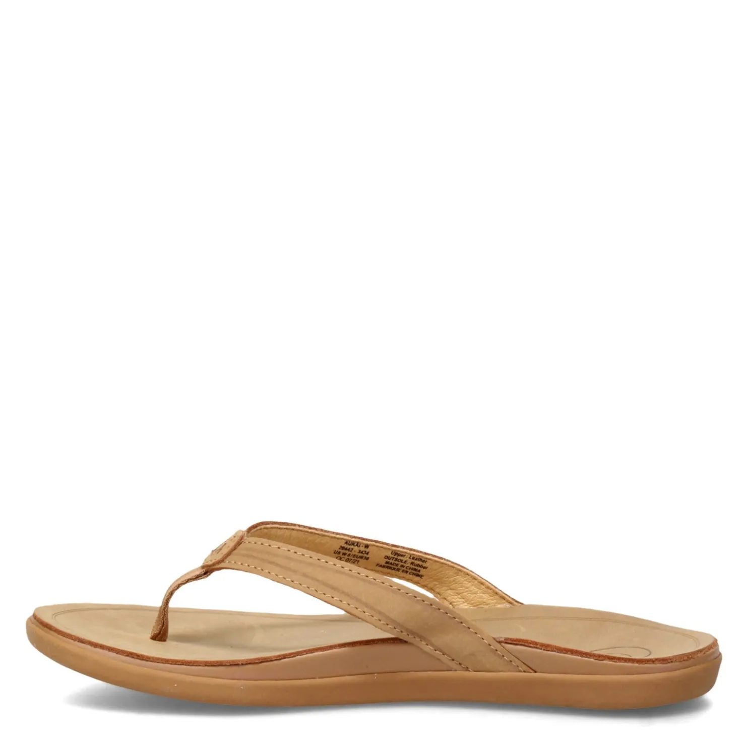 Flip Flops*OluKai Women's , Aukai Sandal Tan