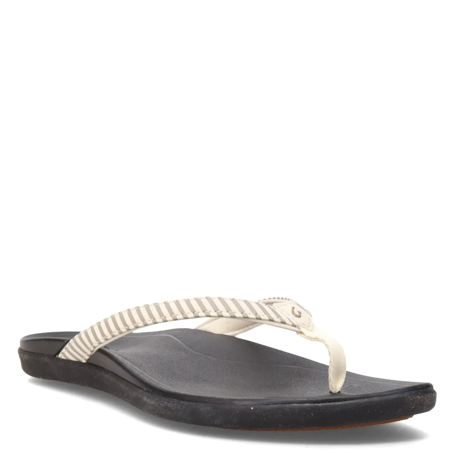 Flip Flops*OluKai Women's , Ho'opio Thong Sandal Bone Stripe