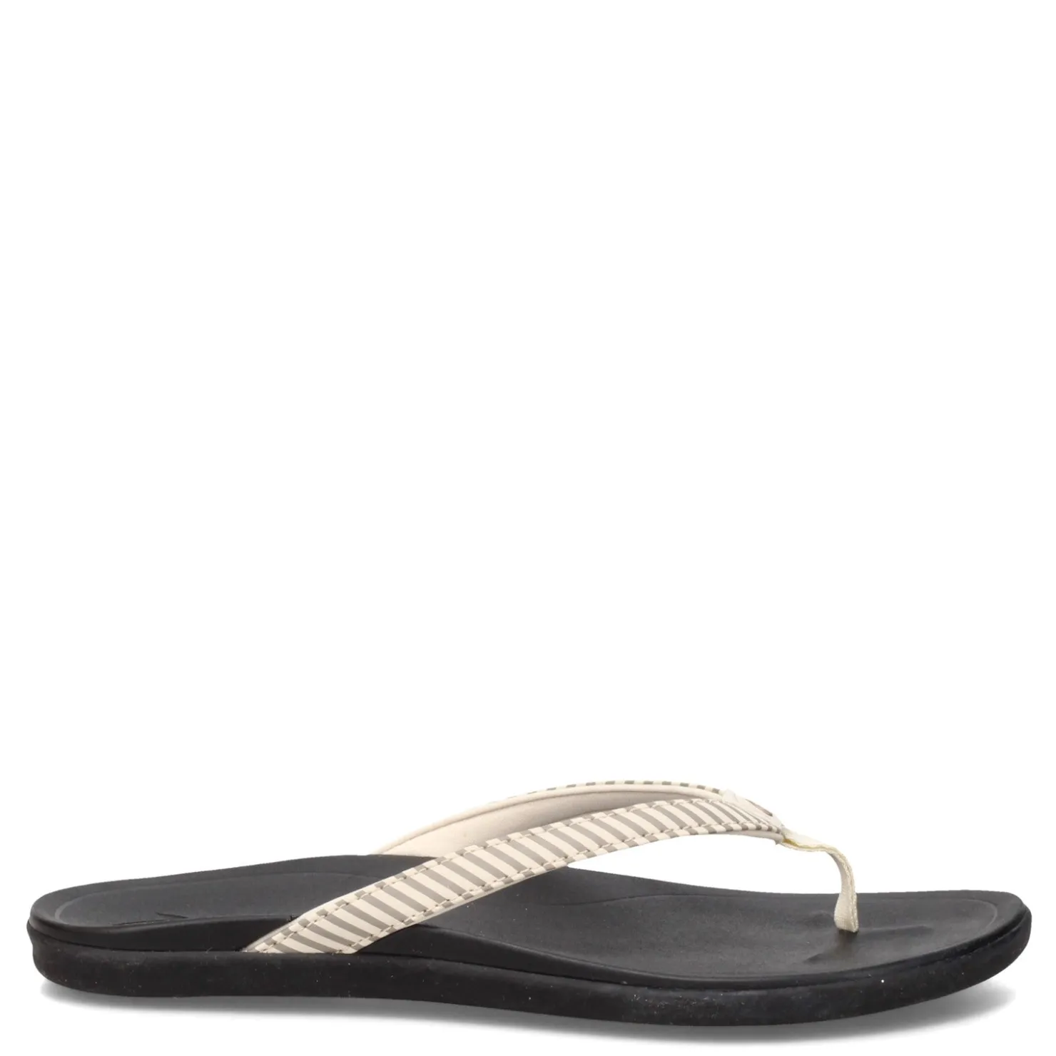 Flip Flops*OluKai Women's , Ho'opio Thong Sandal Bone Stripe
