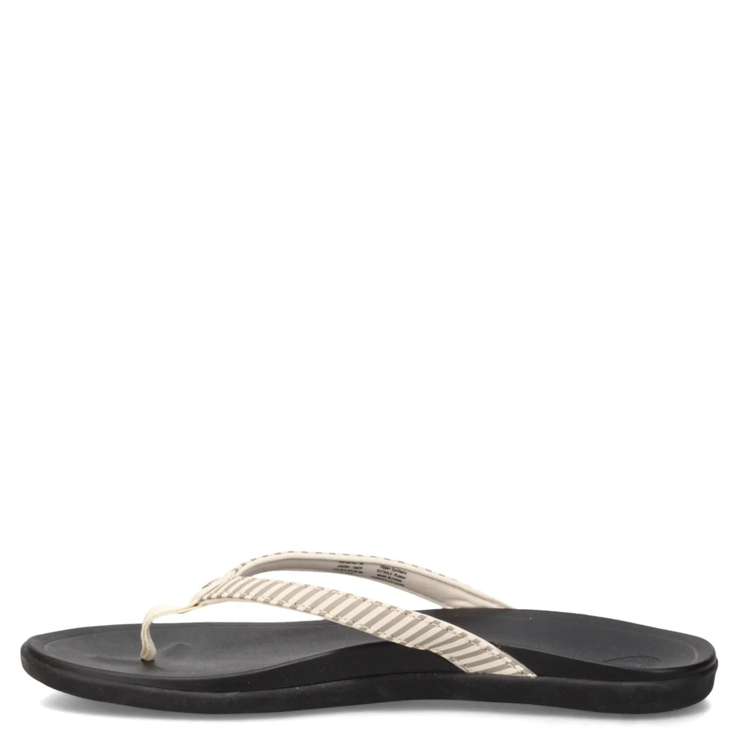 Flip Flops*OluKai Women's , Ho'opio Thong Sandal Bone Stripe