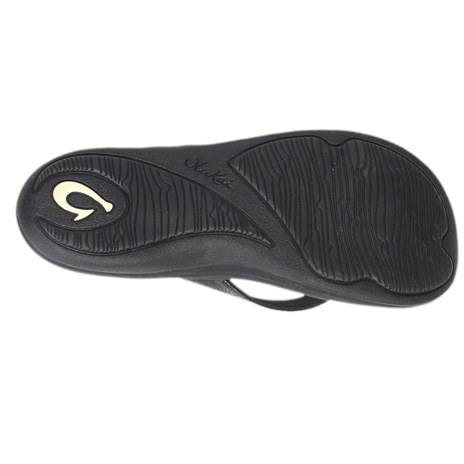 Flip Flops*OluKai Women's , Kulapa Kai Sandal Black