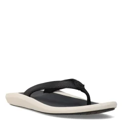 Flip Flops*OluKai Women's , Pi'oe Sandal Black