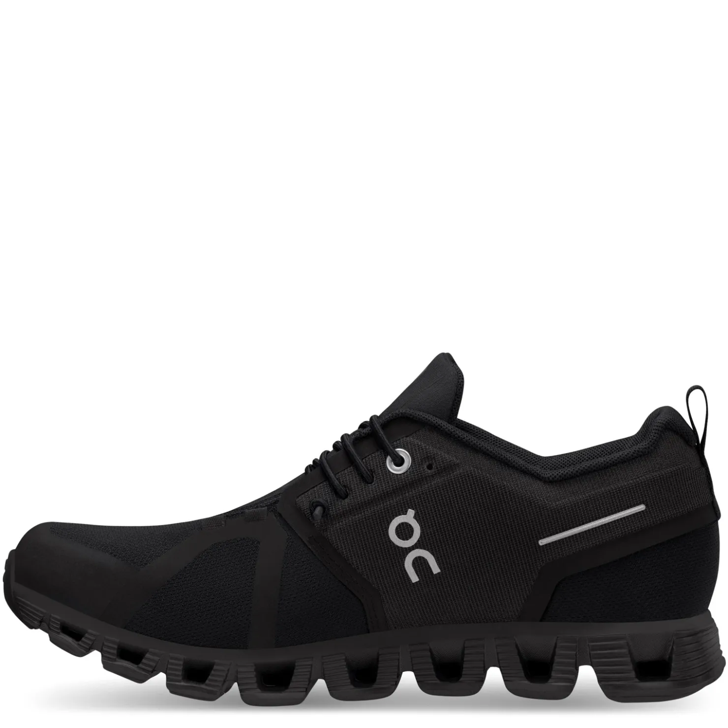 Running*ON Running Women's , Cloud 5 Waterproof Running Shoe All Black