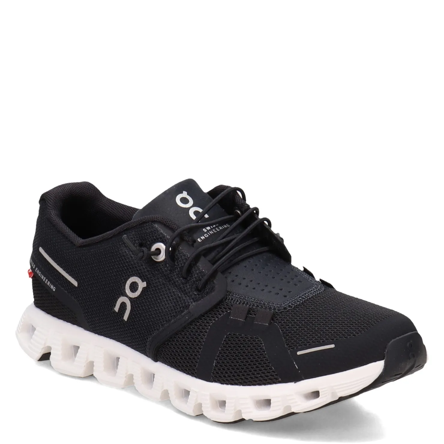 Running*ON Running Women's , Cloud 5 Running Shoe Black / White