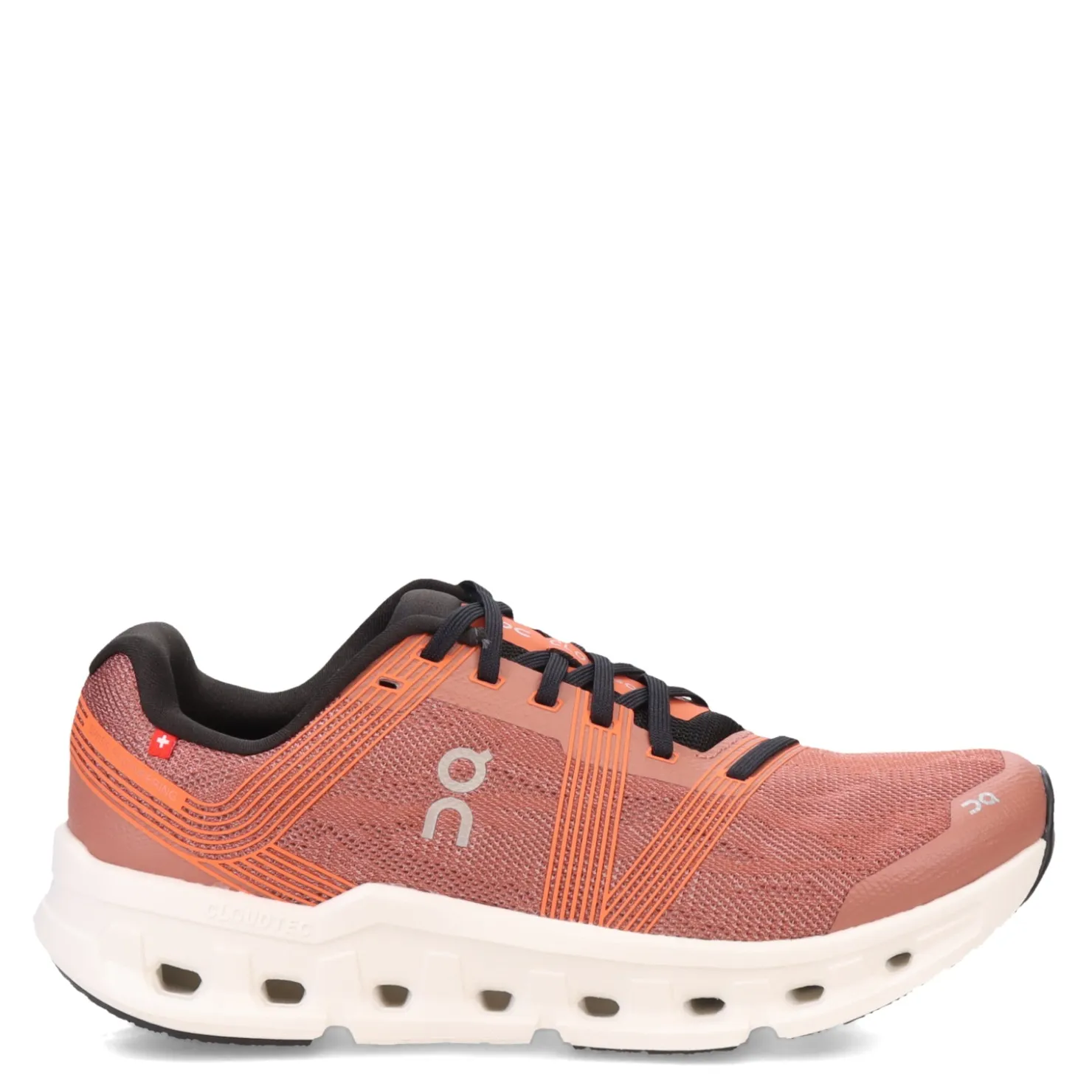 Running*ON Running Women's , Cloudgo Running Shoe - Wide Width Mahogany/Ivory