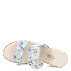 Wedges*Onex Women's , Anastasia Sandal Blue