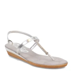 Wedges*Onex Women's , Ava Sandal Silver
