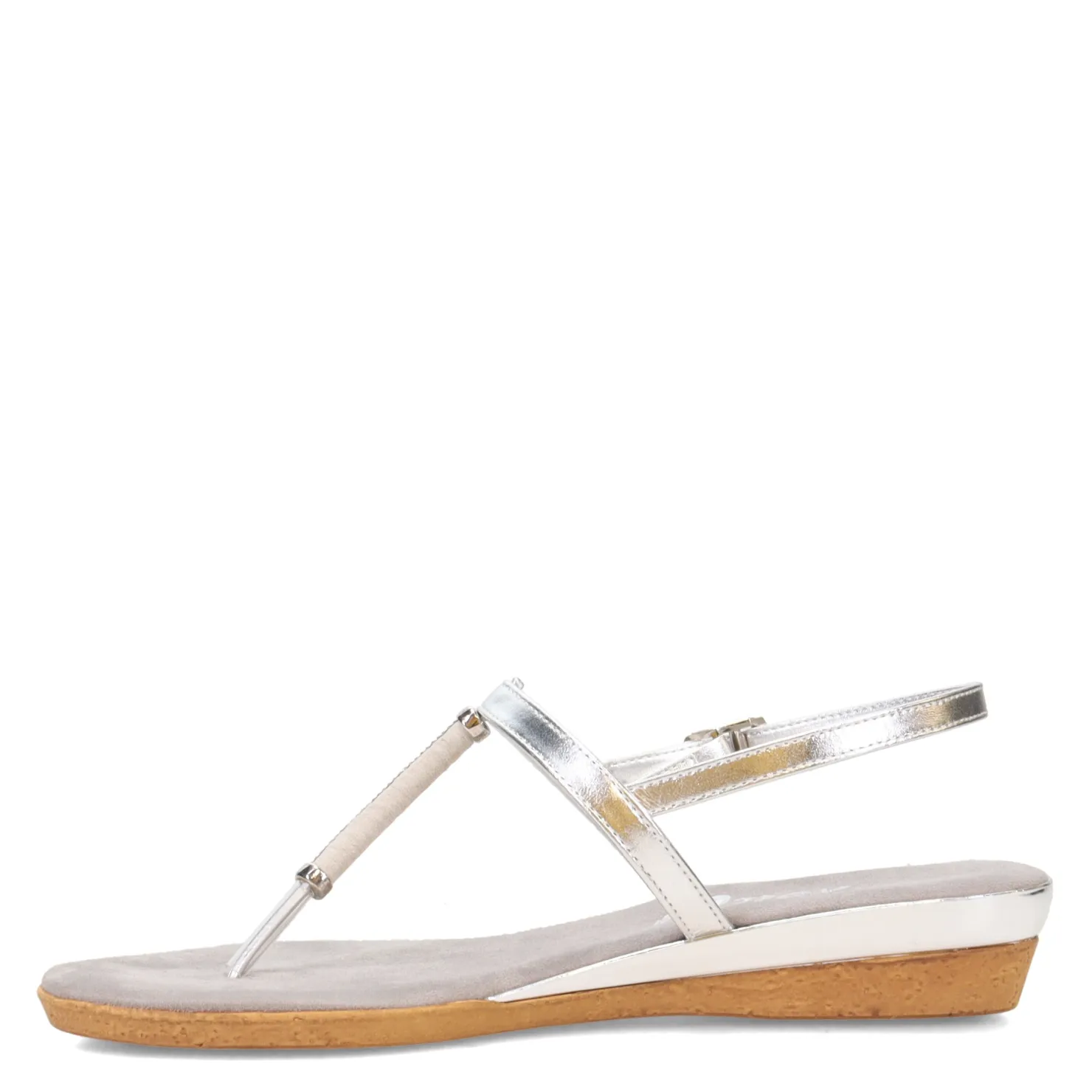 Wedges*Onex Women's , Ava Sandal Silver