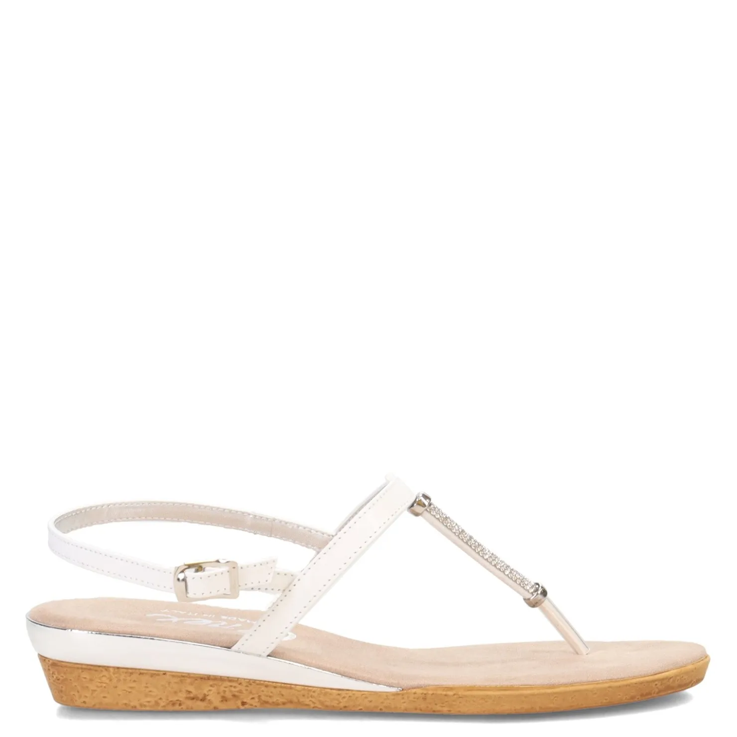Wedges*Onex Women's , Ava Sandal White