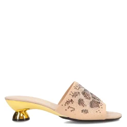 Heeled Sandals*Onex Women's , Bell Sandal Champagne