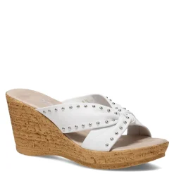 Wedges*Onex Women's , Belynda Sandal White