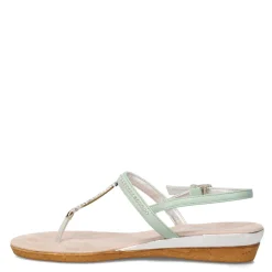 Wedges*Onex Women's , Cabo Sandal Mint Green