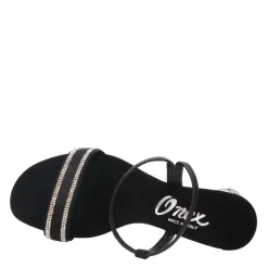 Heeled Sandals*Onex Women's , Carley Sandal Black