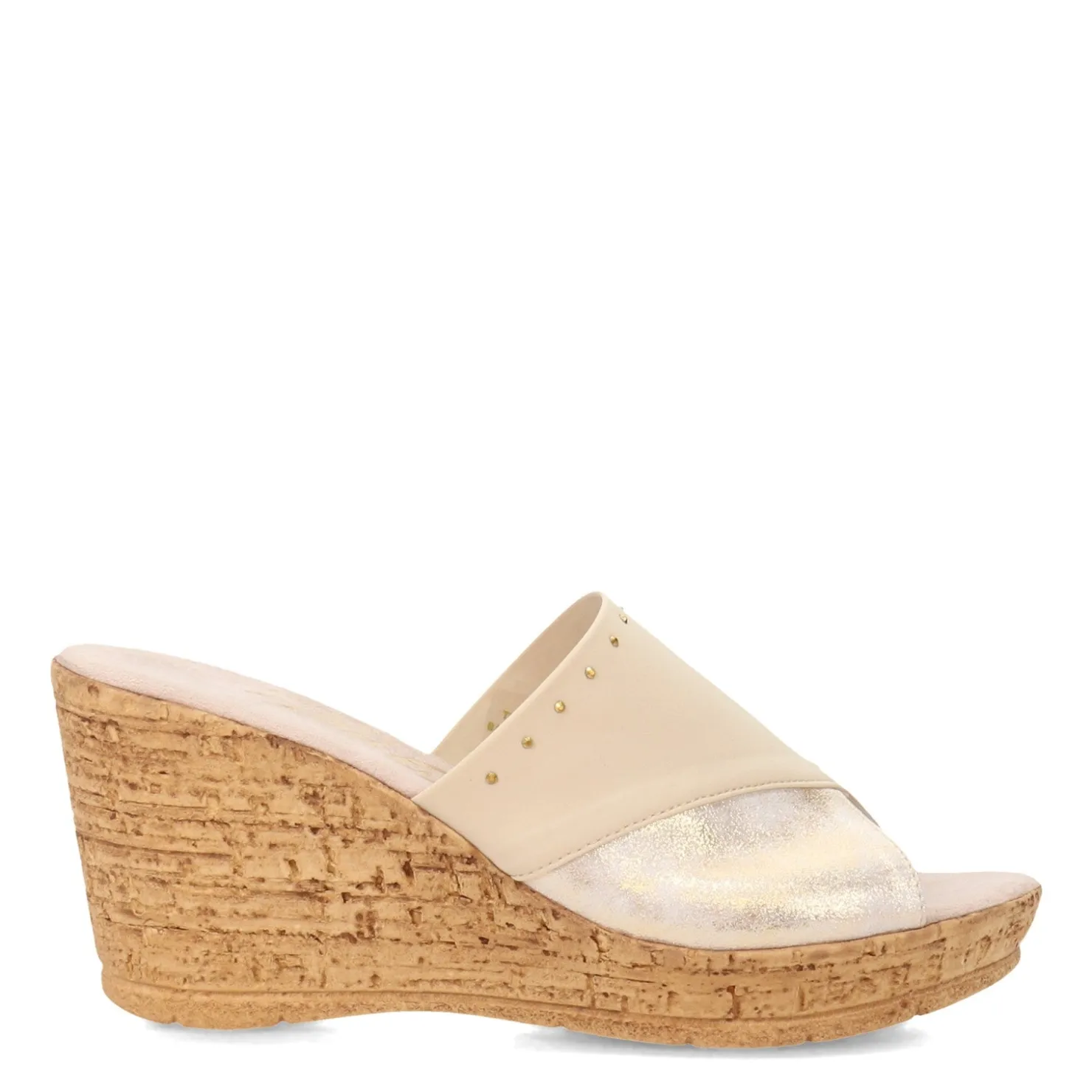 Wedges*Onex Women's , Cathi Sandal Beige