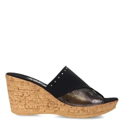 Wedges*Onex Women's , Cathi Sandal Black