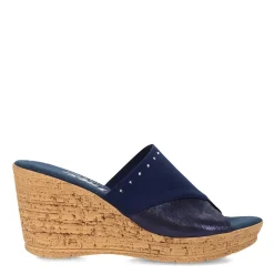 Wedges*Onex Women's , Cathi Sandal Navy