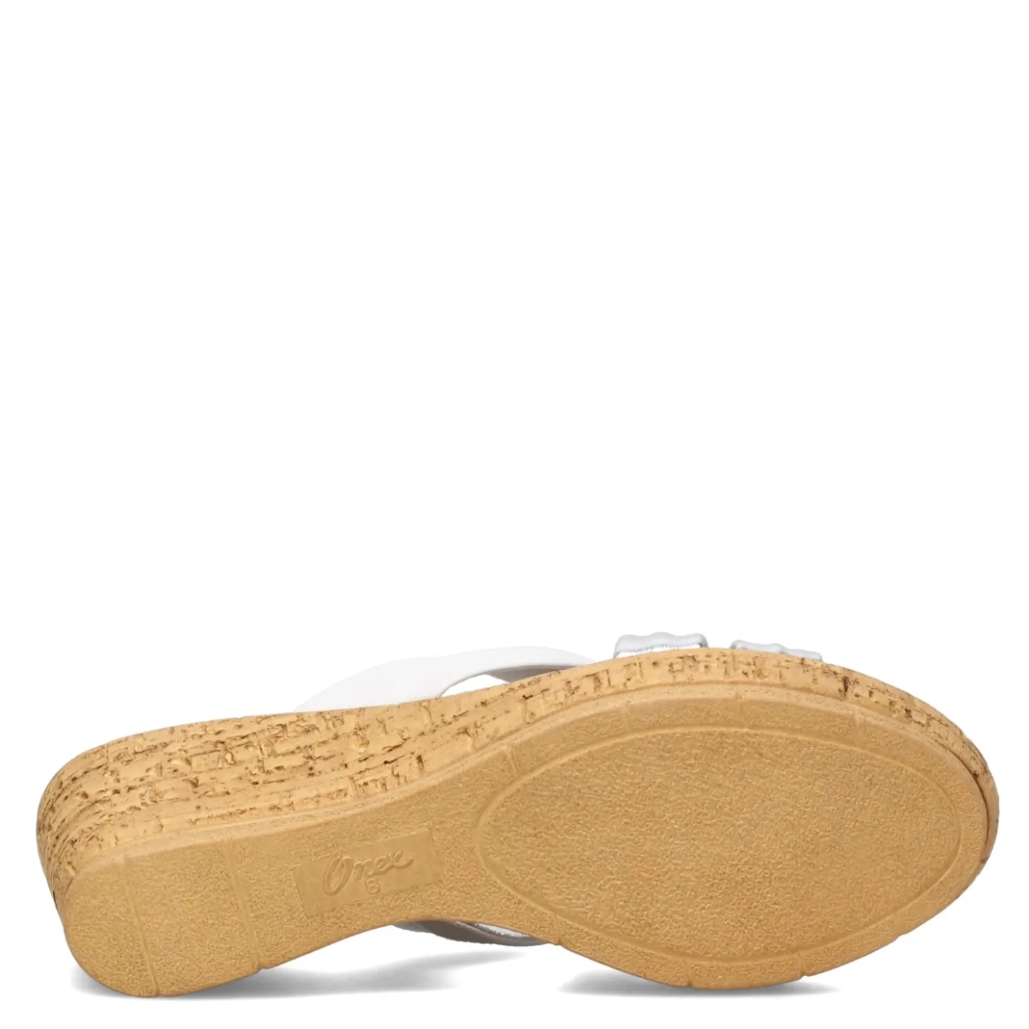 Wedges*Onex Women's , Hadley Sandal White Silver