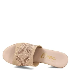 Wedges*Onex Women's , Joline Sandal Beige