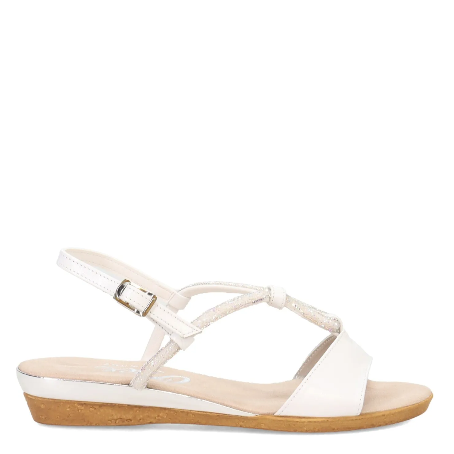 Wedges*Onex Women's , Malta 2 Sandal White