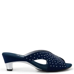 Heeled Sandals*Onex Women's , Matilda Sandal Navy