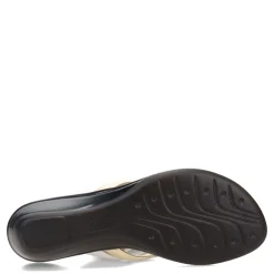 Wedges*Onex Women's , Melba Sandal White Gold
