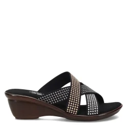 Wedges*Onex Women's , Prelude Sandal Black
