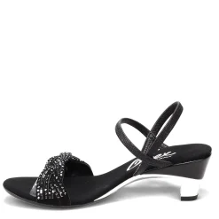 Heeled Sandals*Onex Women's , Rhythm Sandal Black