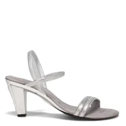 Heeled Sandals*Onex Women's , Roxi Sandal Silver