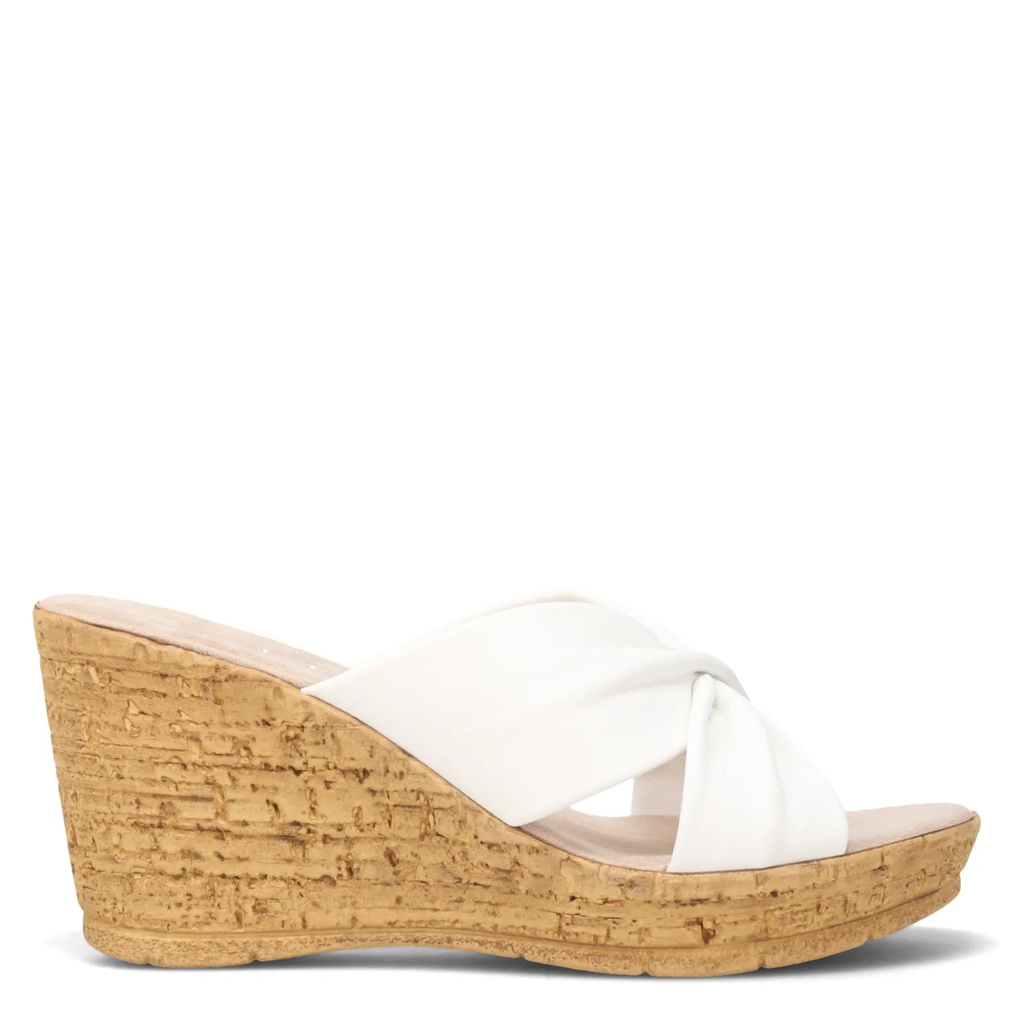 Wedges*Onex Women's , Ruth Sandal White