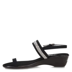 Wedges*Onex Women's , Stela Sandal Black
