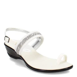 Wedges*Onex Women's , Stela Sandal White