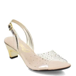 Heeled Sandals*Onex Women's , Suzanne Sandal Gold Platinum