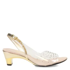 Heeled Sandals*Onex Women's , Suzanne Sandal Gold Platinum