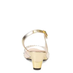 Heeled Sandals*Onex Women's , Suzanne Sandal Gold Platinum