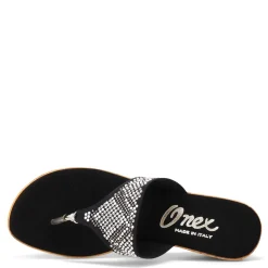 Wedges*Onex Women's , Valorie Sandal Black